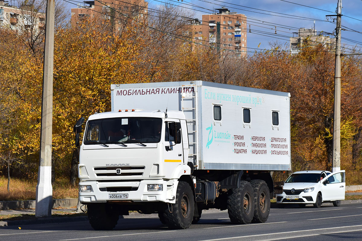 Волгоградская область, № А 006 ХВ 134 — КамАЗ-43118-46