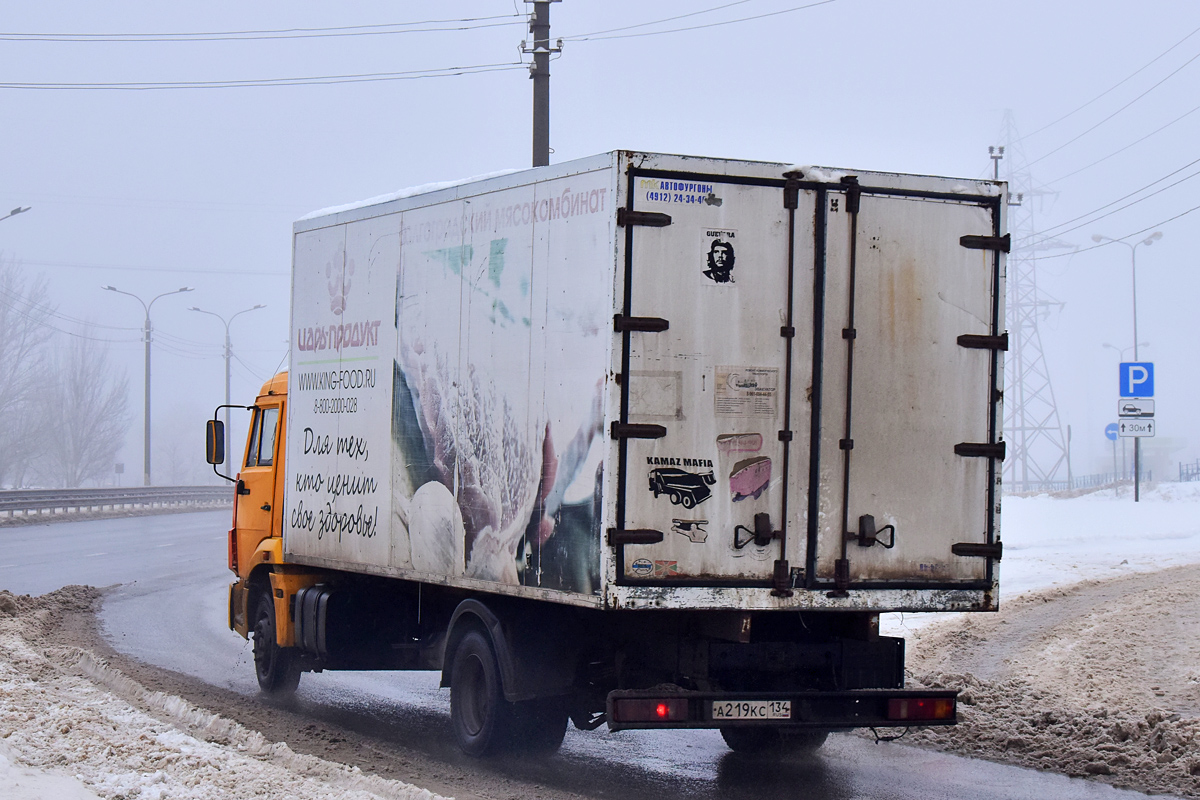 Волгоградская область, № А 219 КС 134 — КамАЗ-4308-H3