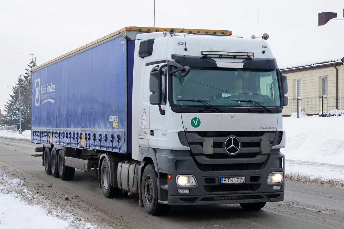 Литва, № FTK 779 — Mercedes-Benz Actros ('2009) 1841