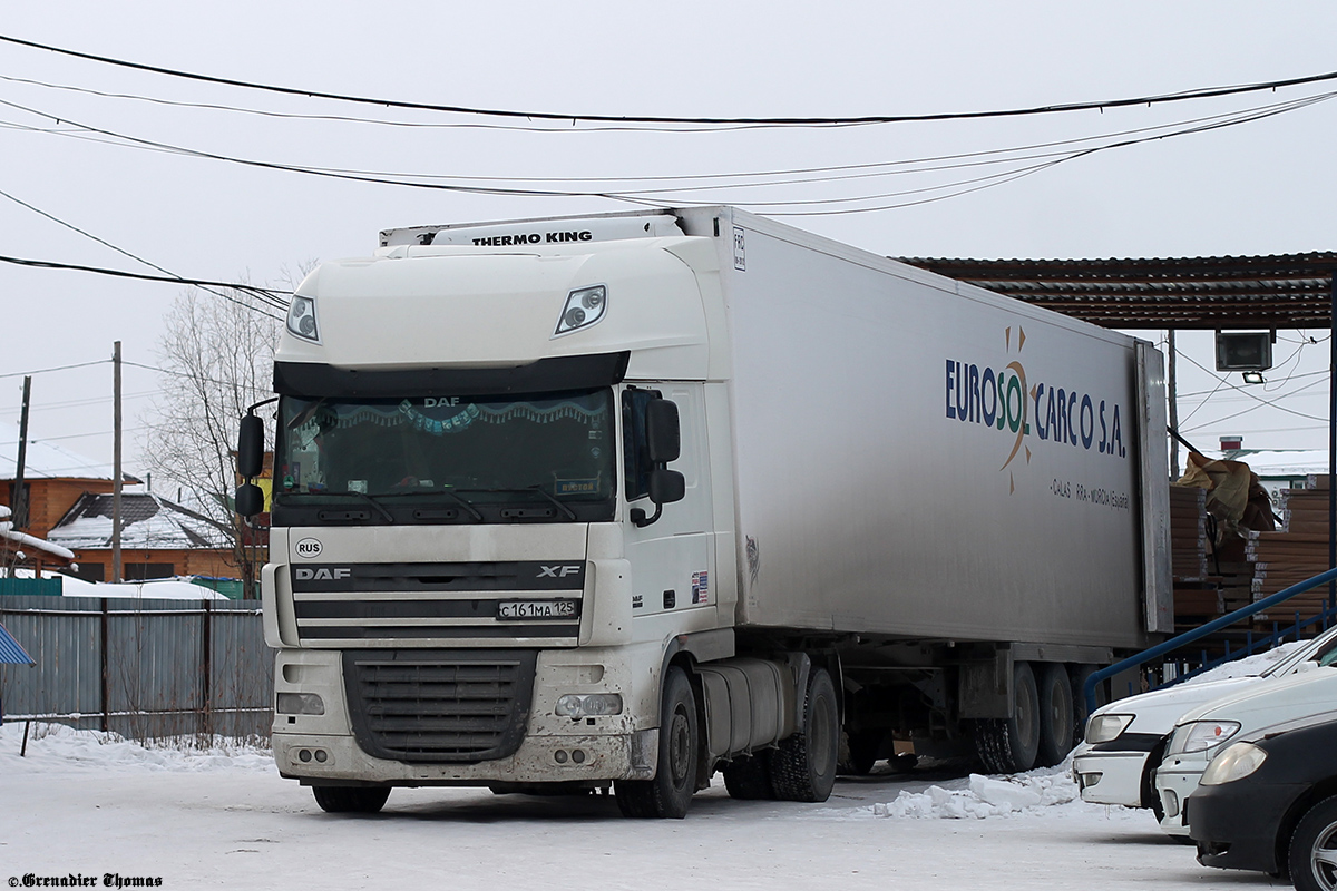 Приморский край, № С 161 МА 125 — DAF XF105 FT