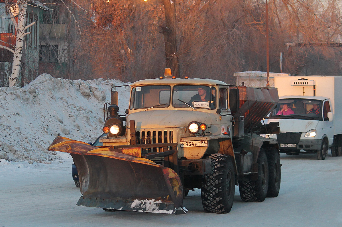 Оренбургская область, № К 934 НТ 56 — Урал-5557-10