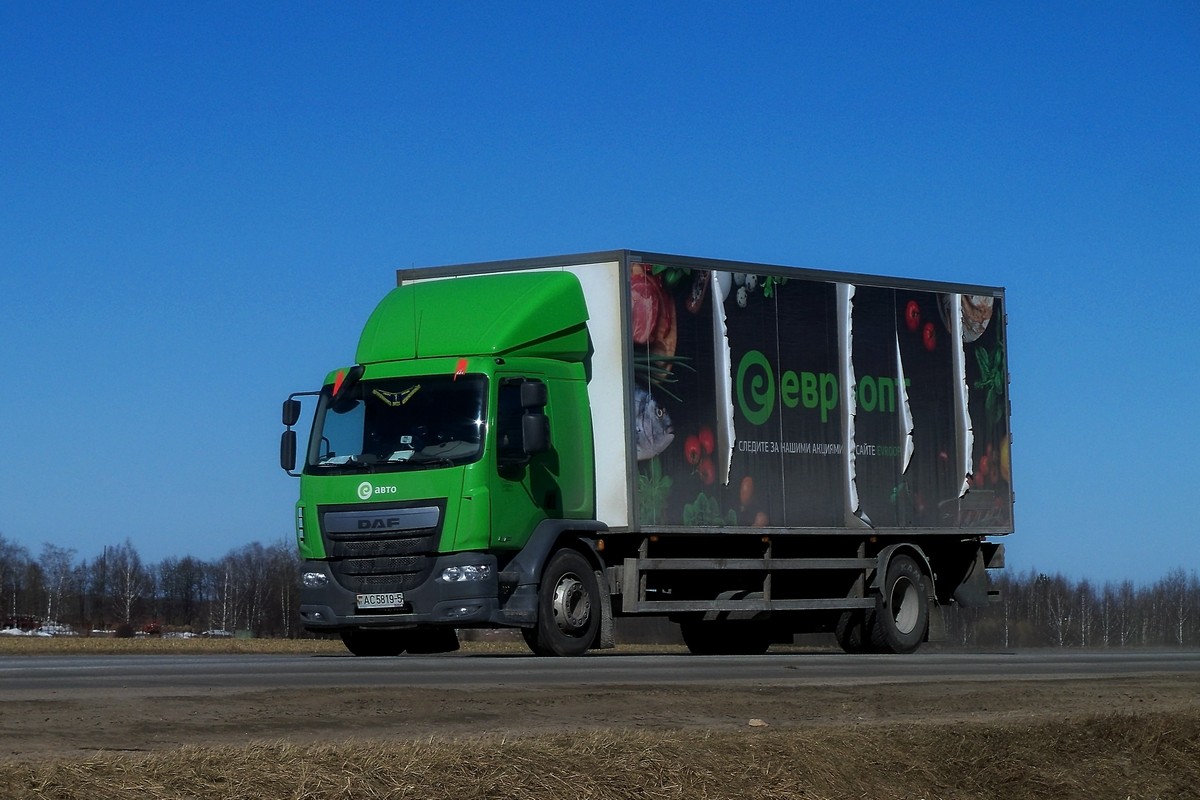 Минская область, № АС 5819-5 — DAF LF Euro6 FA