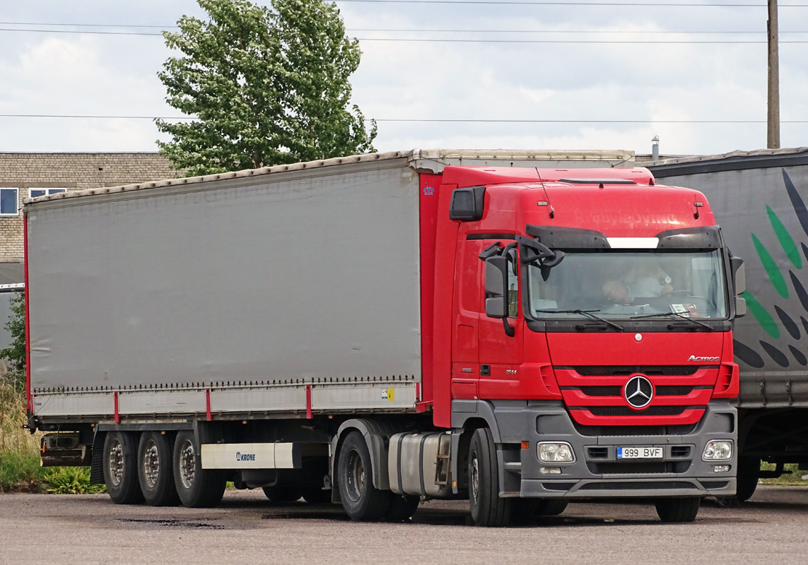 Эстония, № 999 BVF — Mercedes-Benz Actros ('2009) 1844