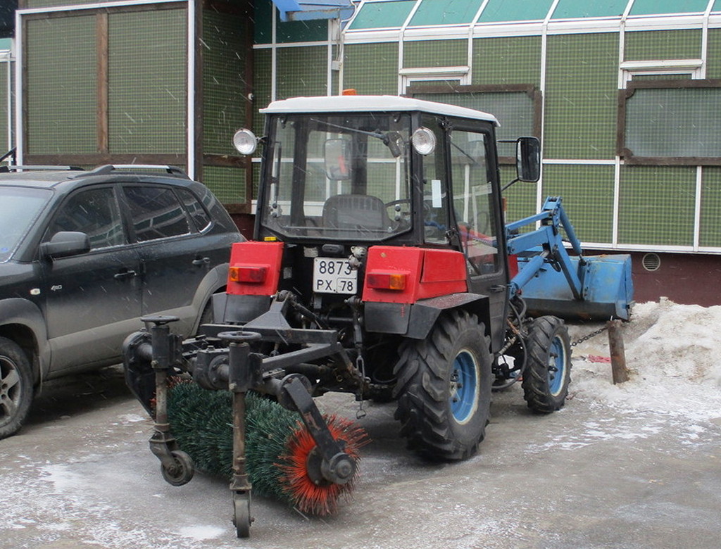 Санкт-Петербург, № 8873 РХ 78 — Беларус-320