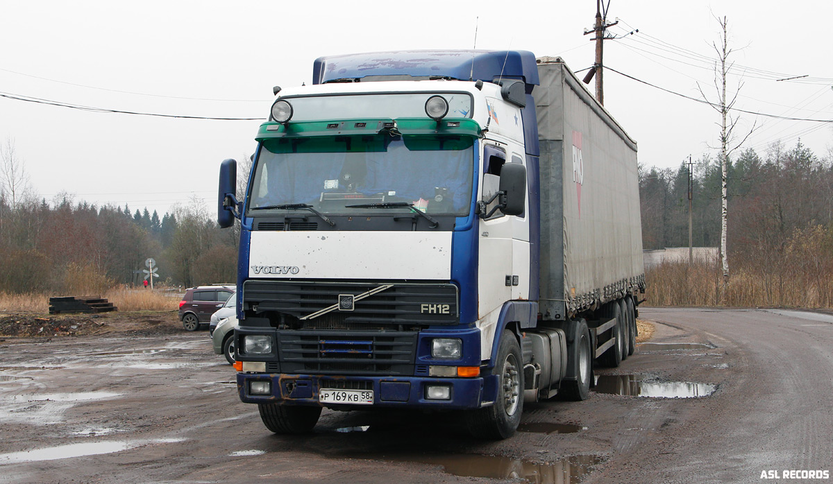 Пензенская область, № Р 169 КВ 58 — Volvo ('1993) FH12.380