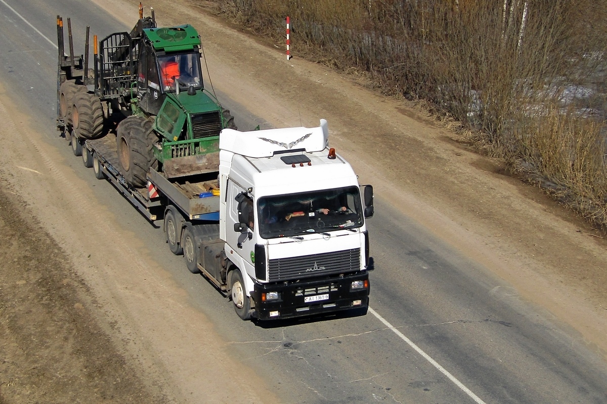 Могилёвская область, № АІ 1361-6 — МАЗ-6430 (общая модель)