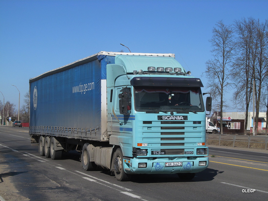 Витебская область, № АК 3442-2 — Scania (III) R113M