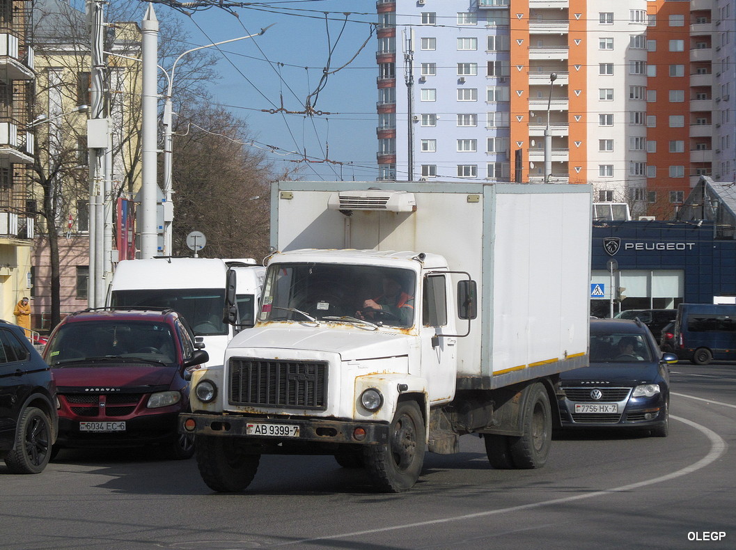 Минск, № АВ 9399-7 — ГАЗ-3306/3307/3309 (общая модель)