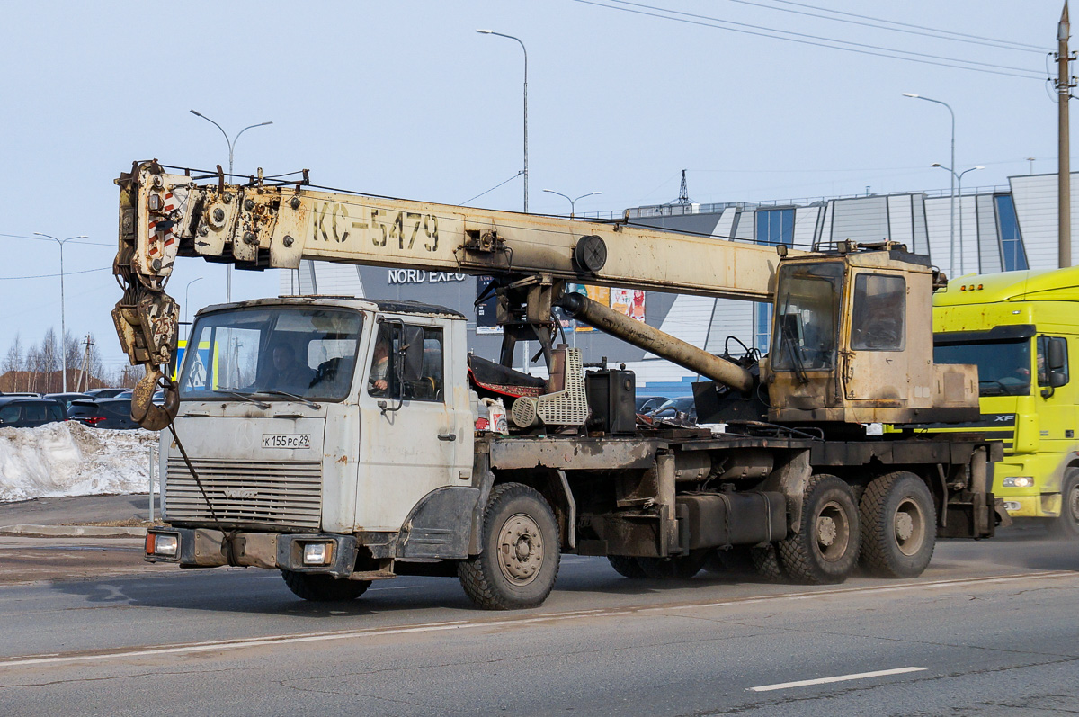 Архангельская область, № К 155 РС 29 — МЗКТ-8006