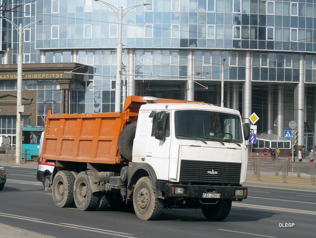 Минск, № АІ 4265-7 — МАЗ-5516 (общая модель)