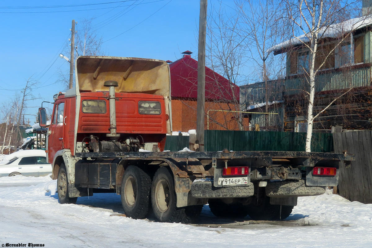 Саха (Якутия), № У 914 ЕР 14 — КамАЗ-53212