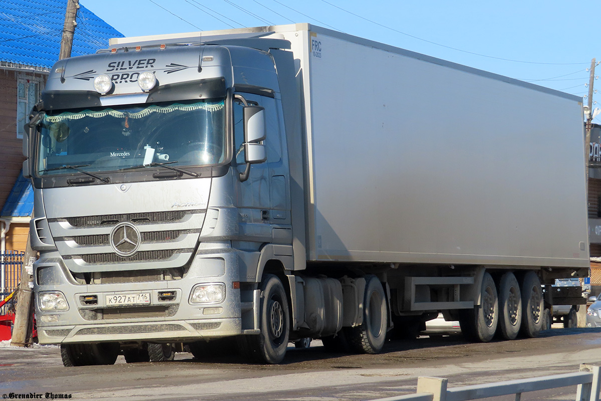 Татарстан, № К 927 АТ 716 — Mercedes-Benz Actros ('2009)