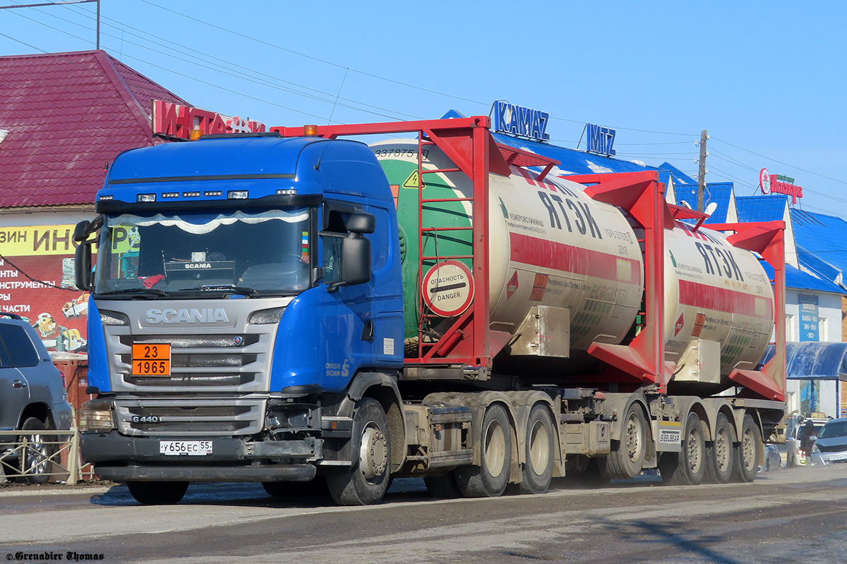 Саха (Якутия), № У 656 ЕС 55 — Scania ('2013) G440