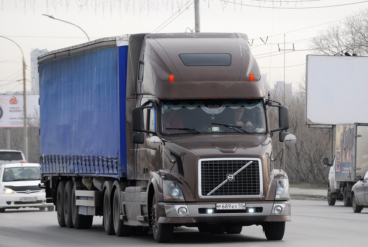 Омская область, № Р 689 КУ 55 — Volvo VNL670