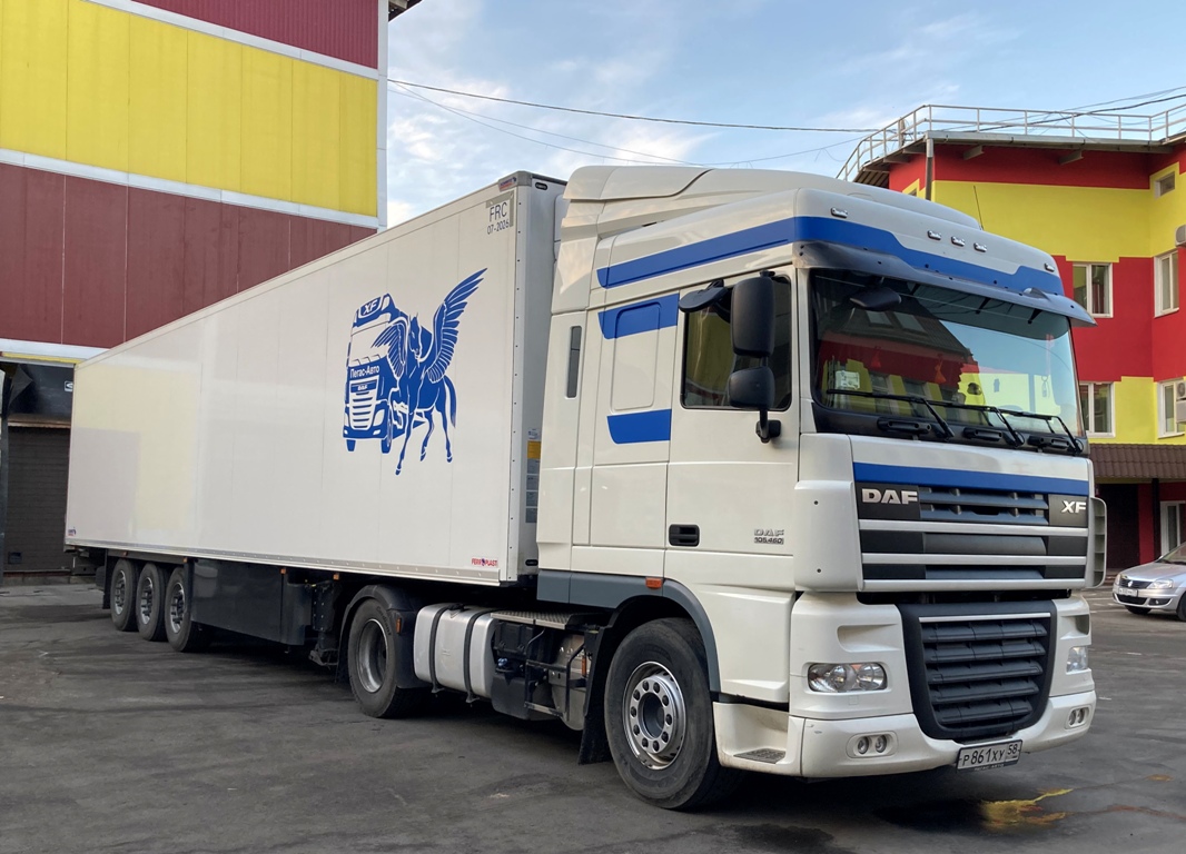 Пензенская область, № Р 861 ХУ 58 — DAF XF105 FAT