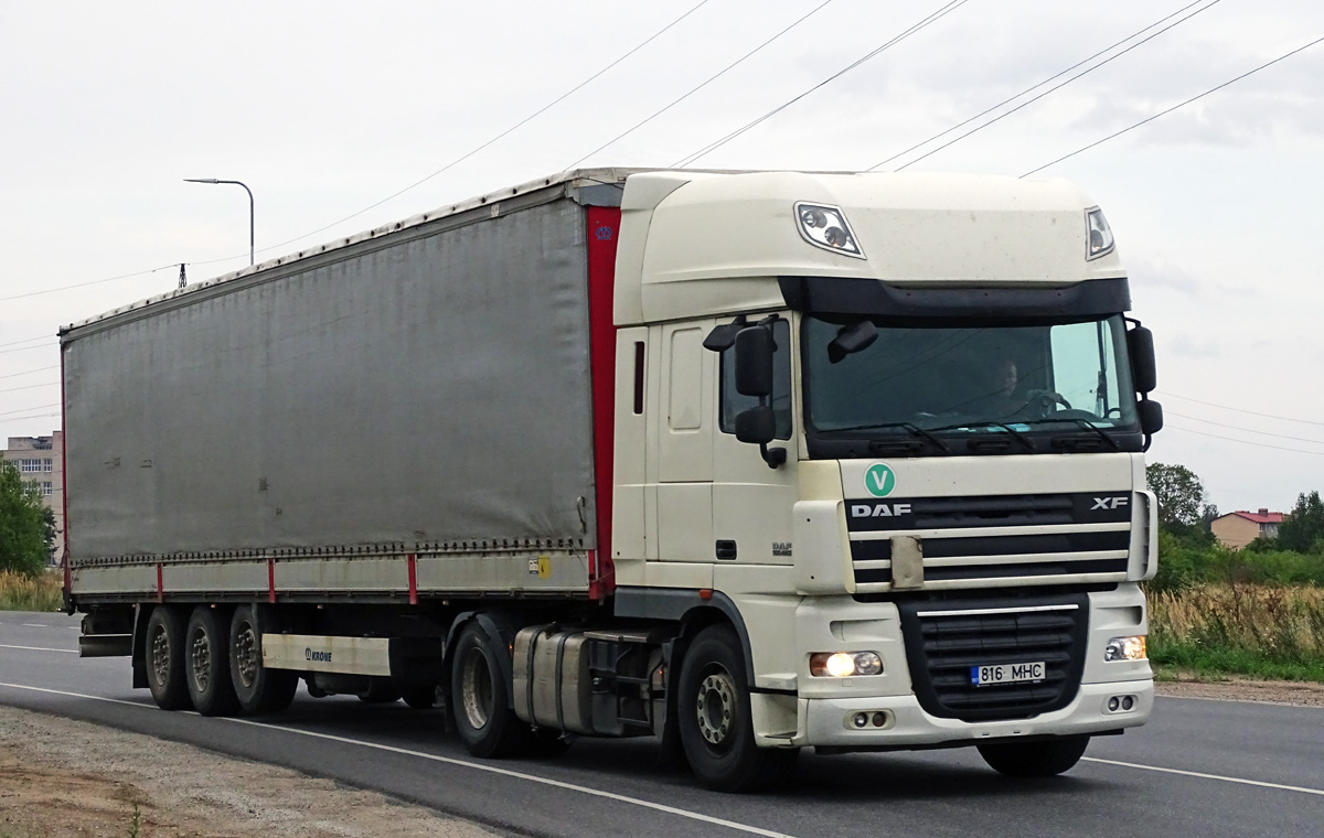 Эстония, № 816 MHC — DAF XF105 FT