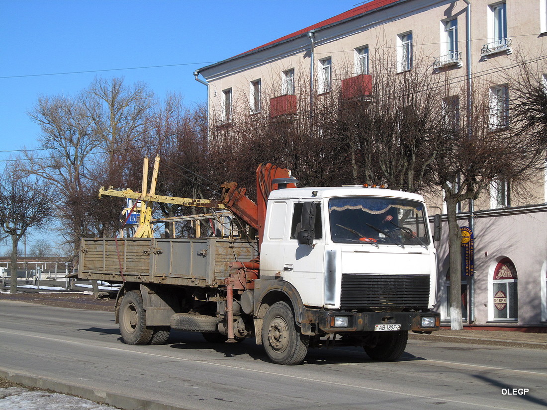 Витебская область, № АВ 1807-2 — МАЗ-5336 (общая модель)