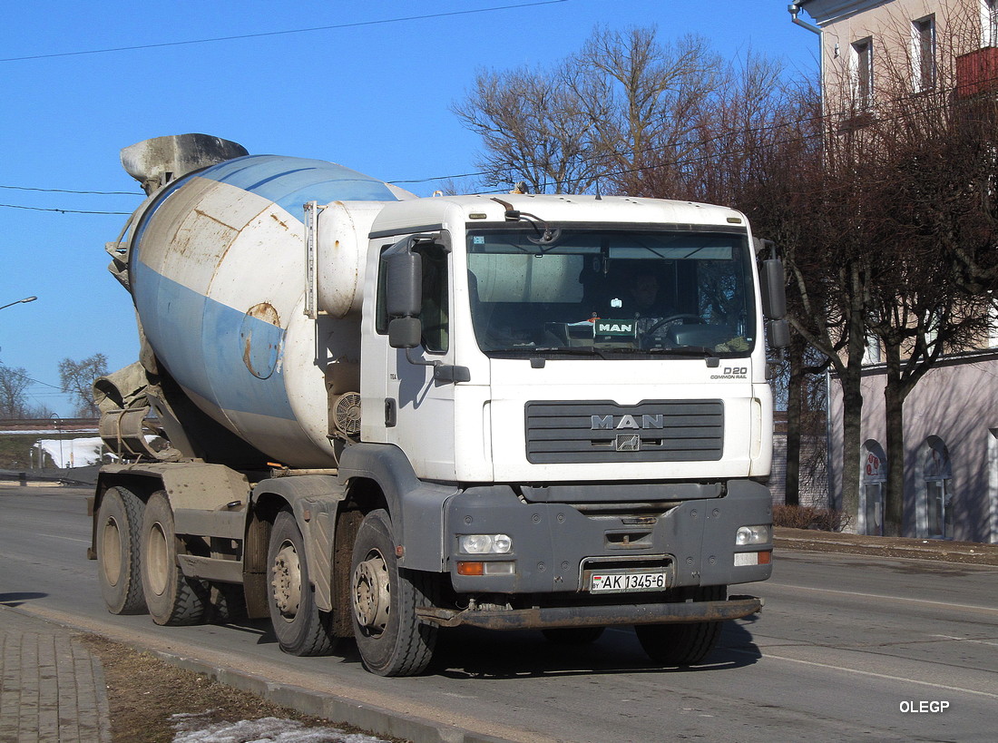 Могилёвская область, № АК 1345-6 — MAN TGA (общая модель)