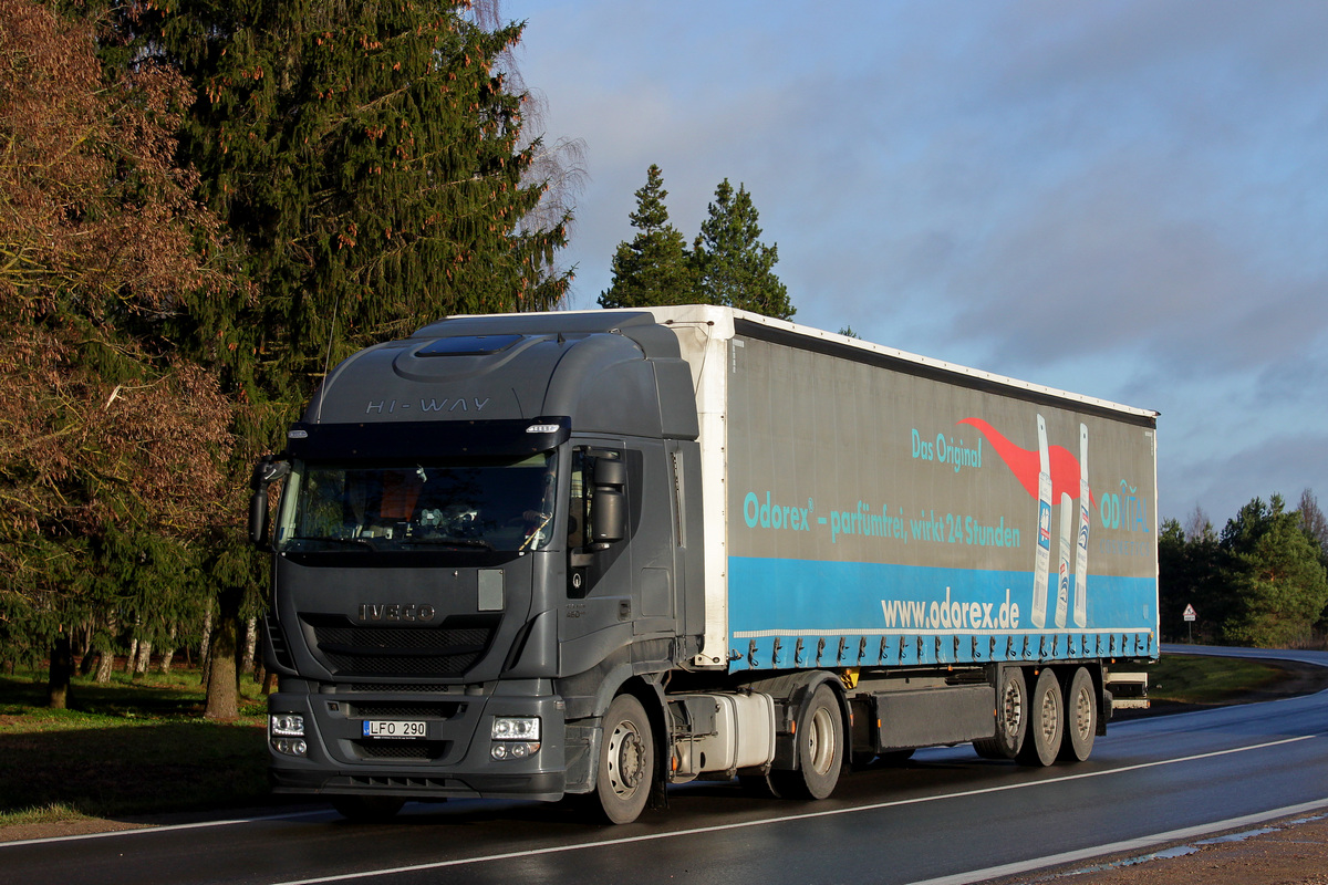 Литва, № LFO 290 — IVECO Stralis ('2012) 450