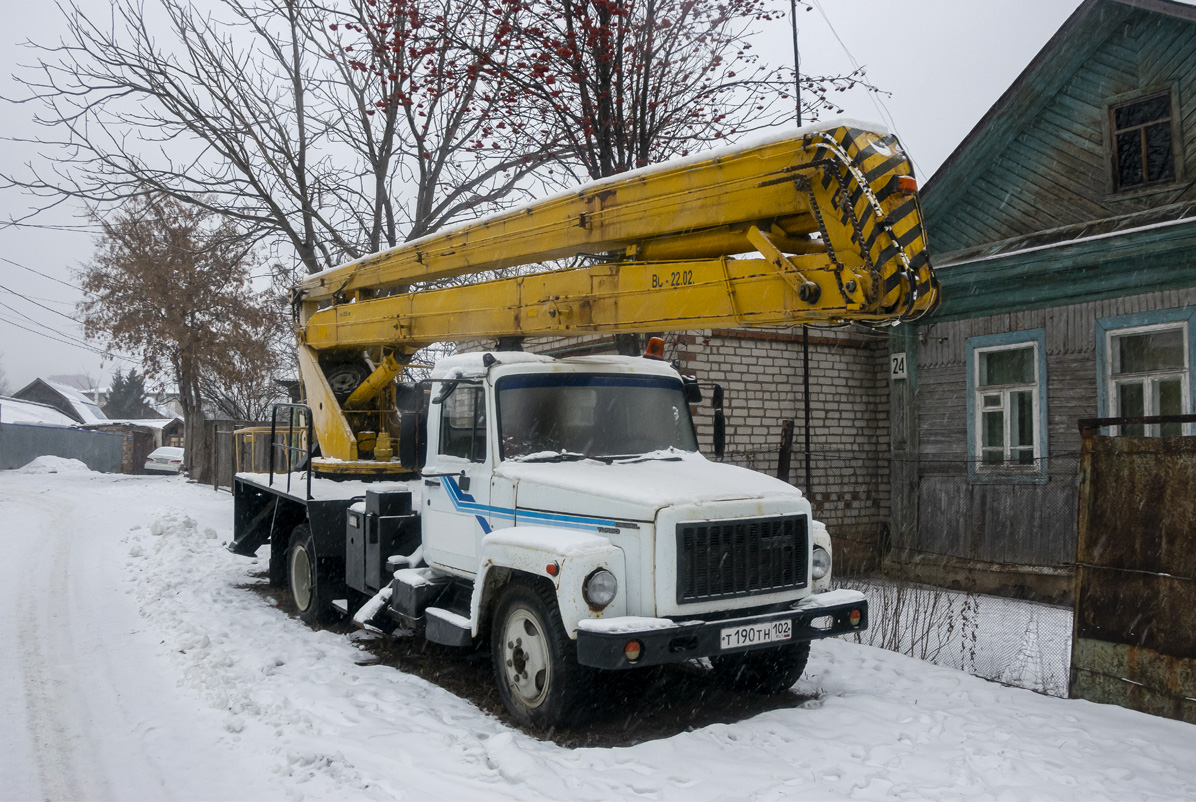 Башкортостан, № Т 190 ТН 102 — ГАЗ-3309