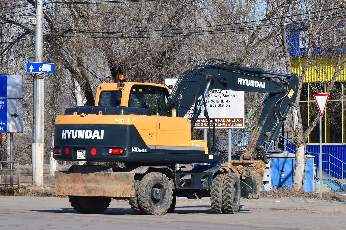 Волгоградская область, № 1190 ЕА 34 — Hyundai R140W