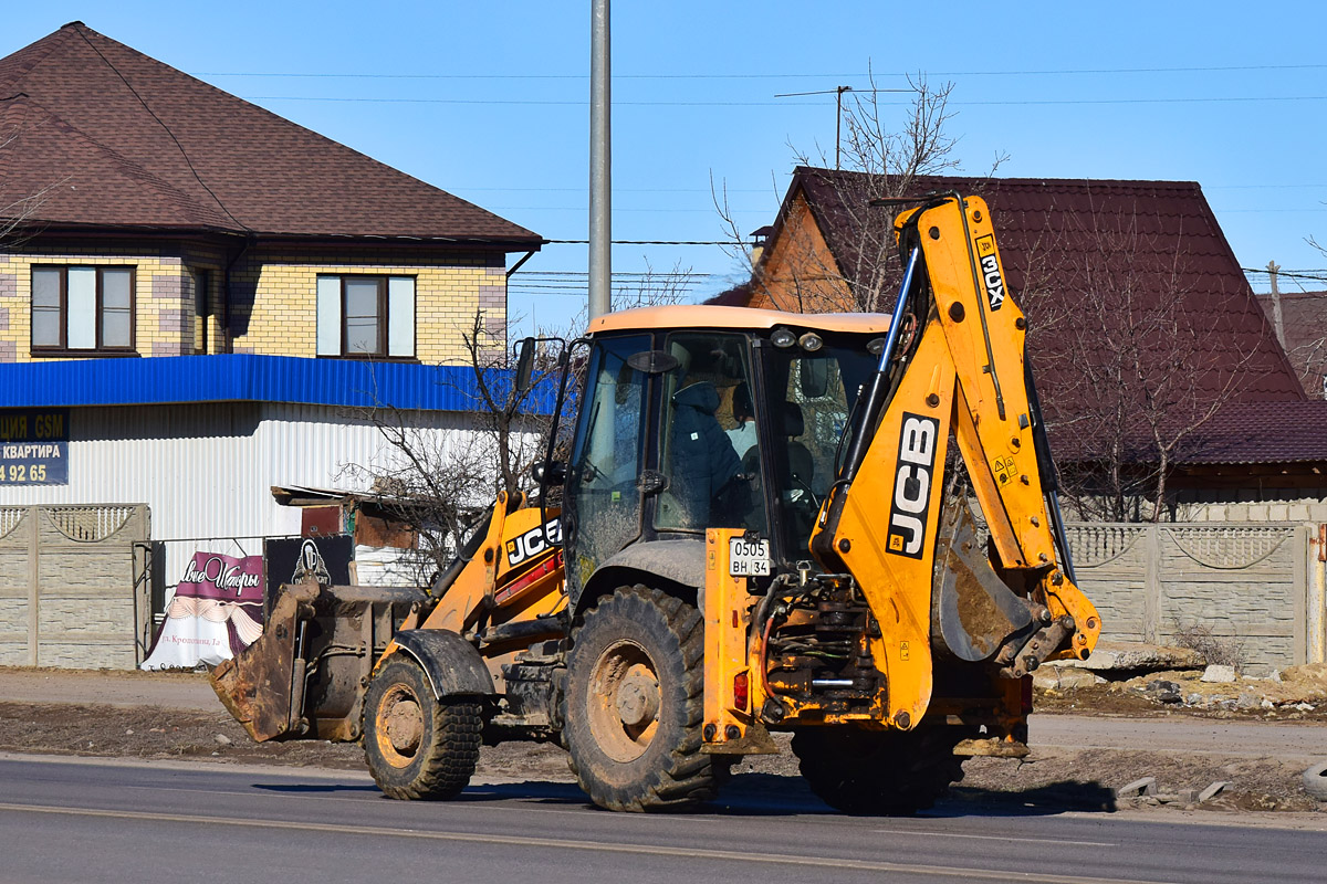 Волгоградская область, № 0505 ВН 34 — JCB 3CX