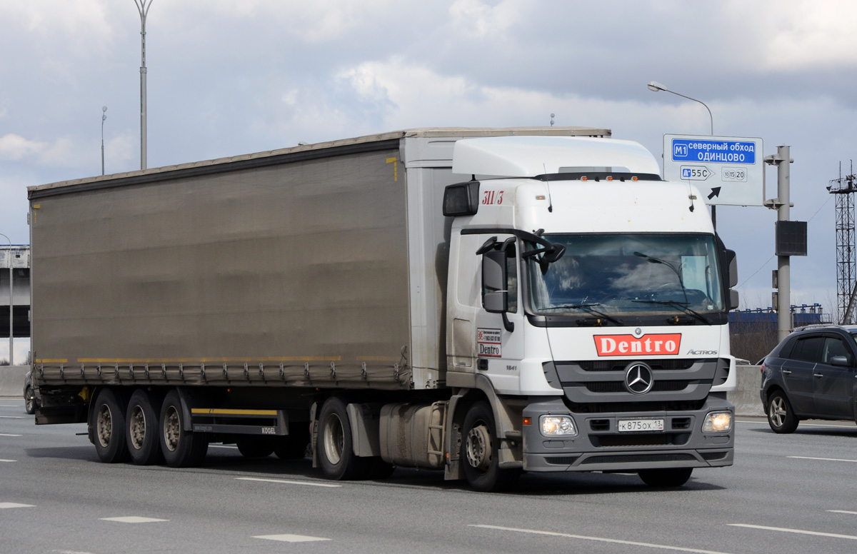 Мордовия, № К 875 ОХ 13 — Mercedes-Benz Actros '09 1841 [Z9M]