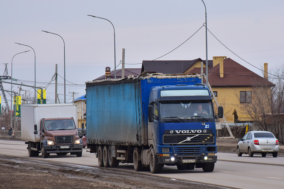 Волгоградская область, № К 153 ВХ 134 — ГАЗ-C41RB3; Волгоградская область, № Е 018 ОН 134 — Volvo ('1993) FH12.380