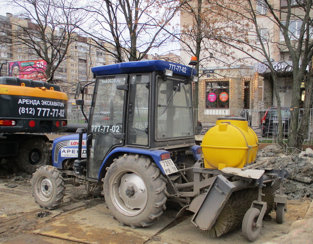 Санкт-Петербург, № 7393 РВ 78 — Foton Lovol (общая модель)