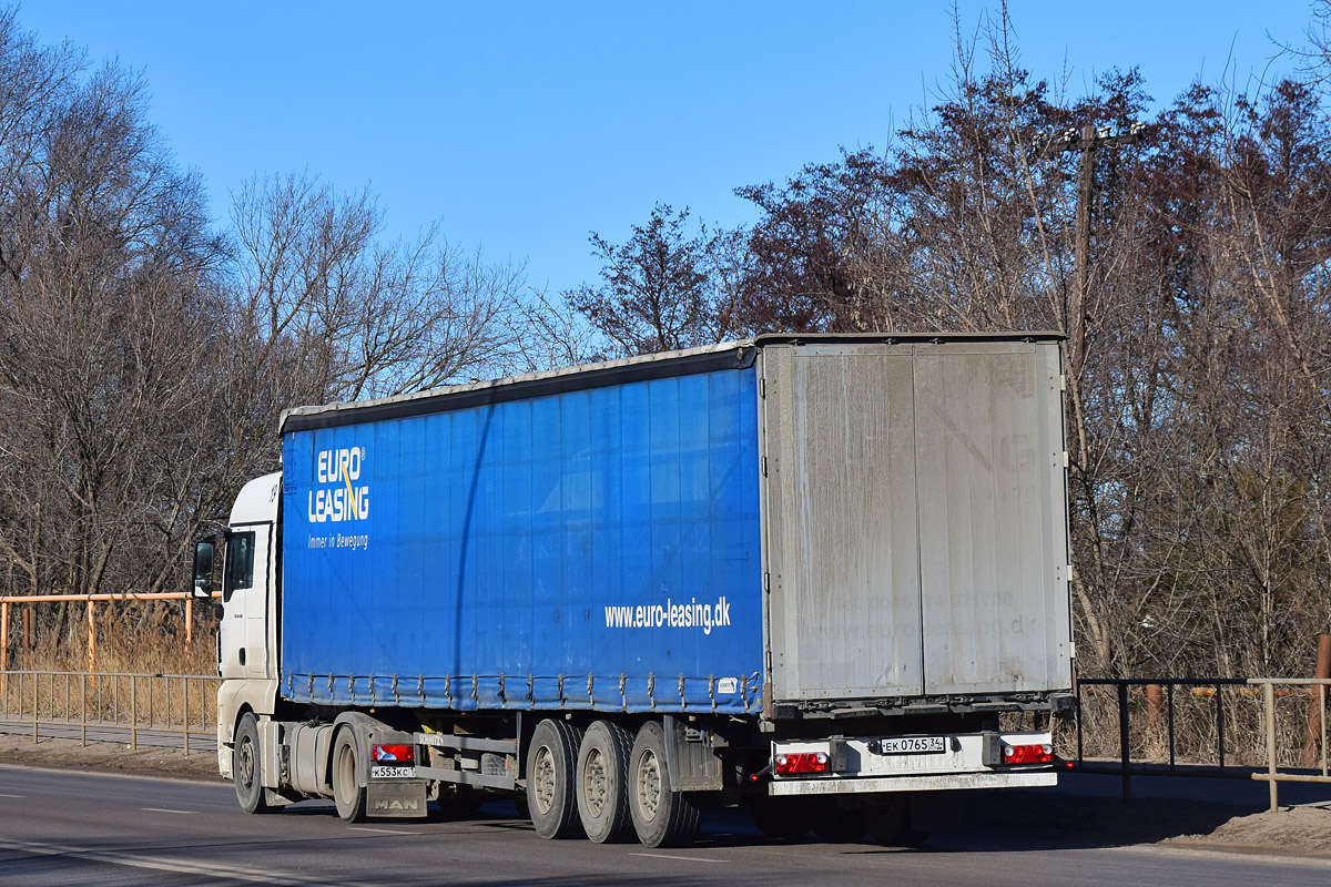 Волгоградская область, № ЕК 0765 34 — Schmitz Cargobull (общая модель)