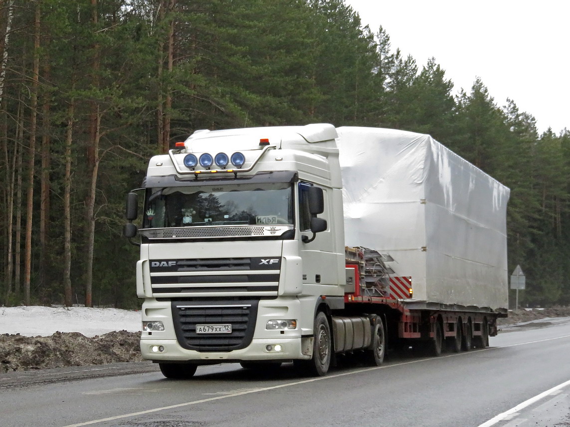 Марий Эл, № А 679 ХХ 12 — DAF XF105 FT