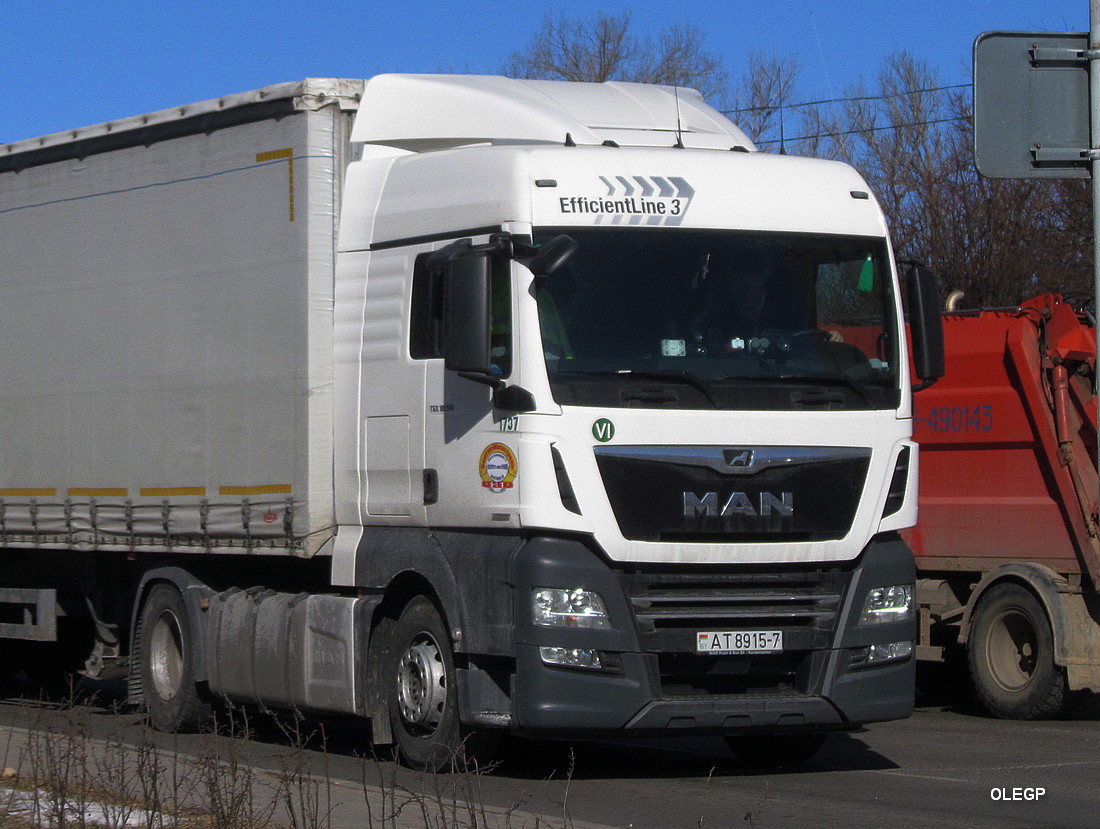 Минск, № АТ 8915-7 — MAN TGX ('2016) 18.500