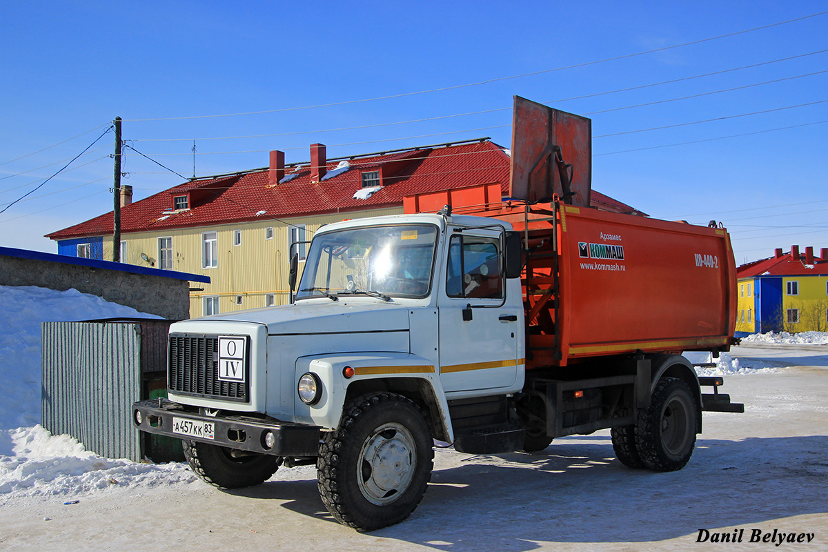 Ненецкий автономный округ, № А 457 КК 83 — ГАЗ-3309