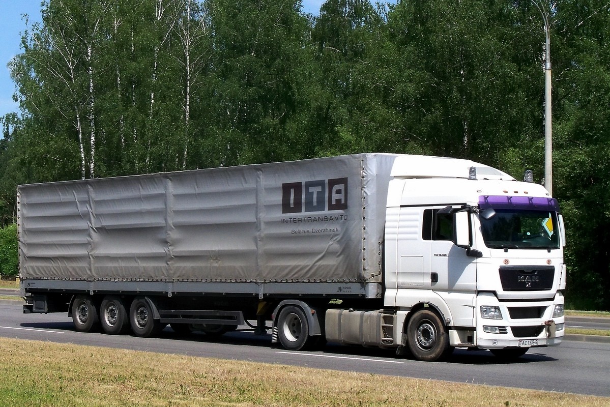 Минская область, № АС 1379-5 — MAN TGX ('2007) 18.360