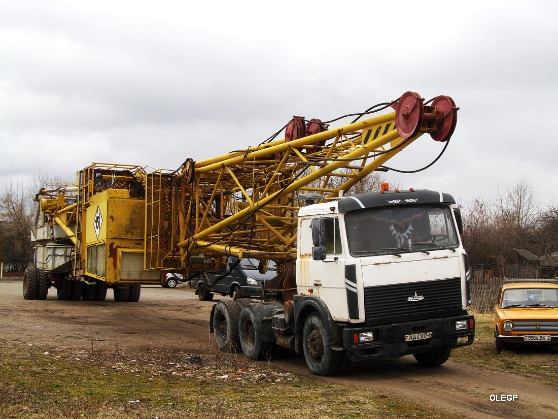 Могилёвская область, № АА 4107-6 — МАЗ-6422 (общая модель)