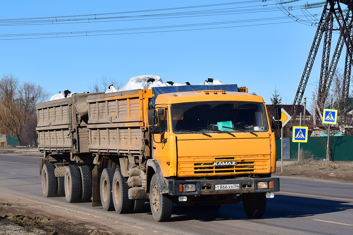 Волгоградская область, № Т 866 ХХ 34 — КамАЗ-5320