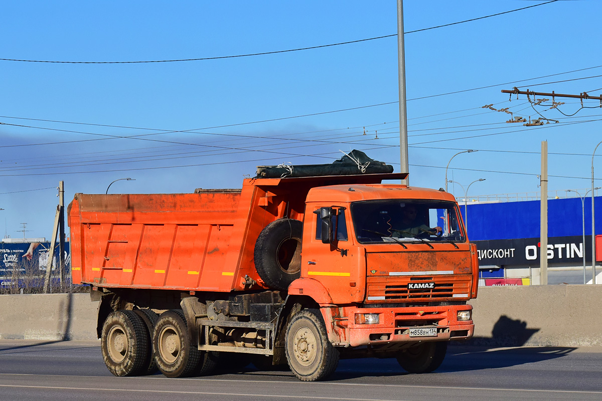 Волгоградская область, № М 858 ВН 134 — КамАЗ-6522 [652200]