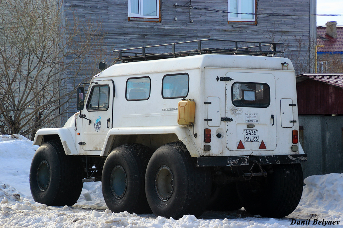 Ненецкий автономный округ, № 6436 ОН 83 — ТРЭКОЛ-39294