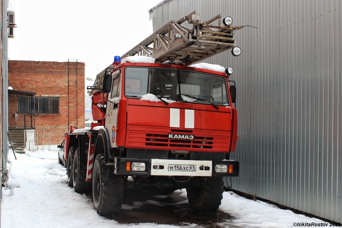 Ростовская область, № М 156 ХС 61 — КамАЗ-43114-15 [43114R]