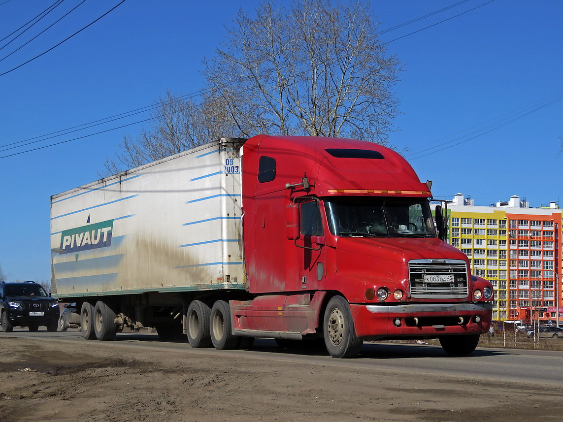 Кировская область, № К 083 ОА 43 — Freightliner Century Class