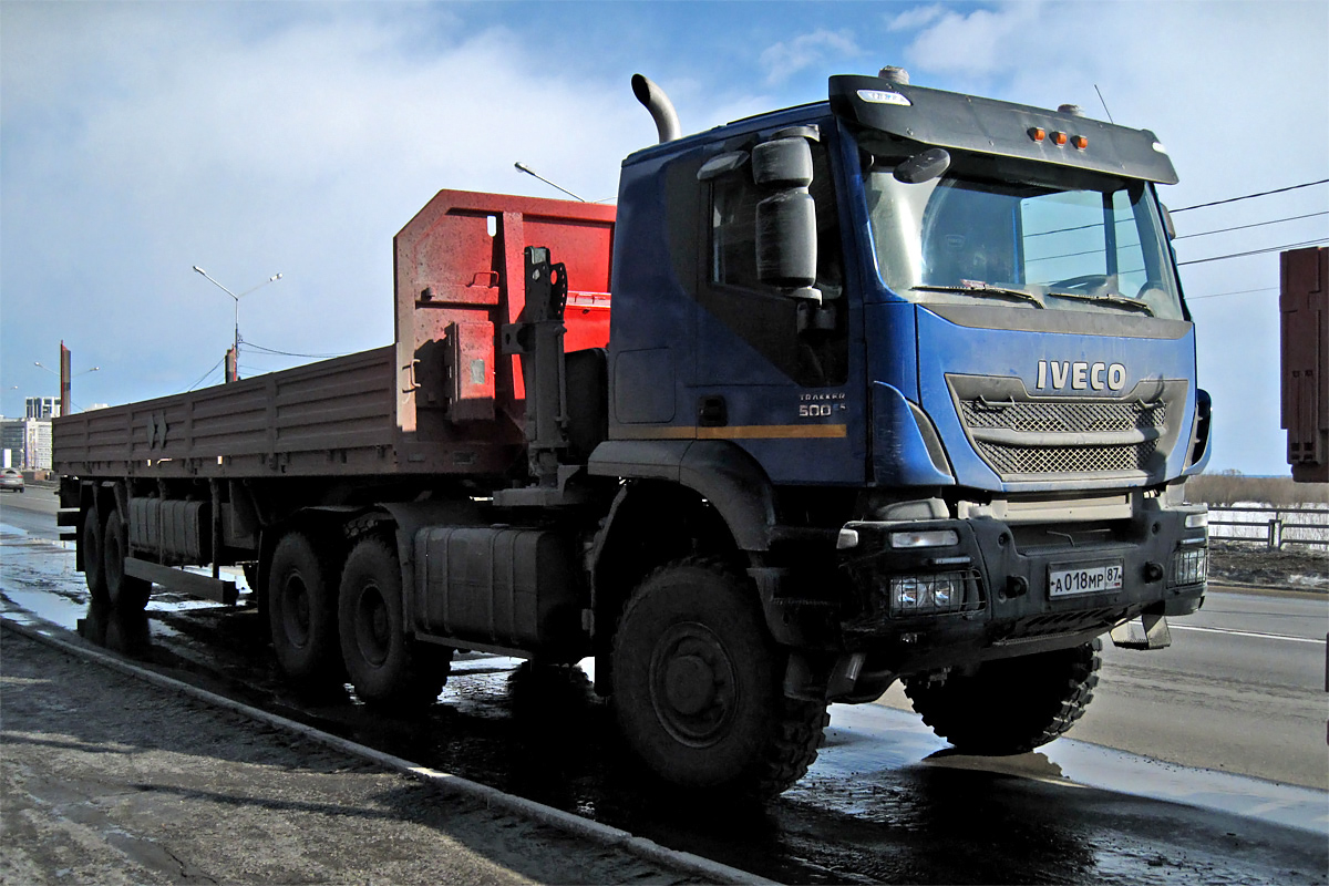 Чукотский автономный округ, № А 018 МР 87 — IVECO-AMT Trakker ('2013)