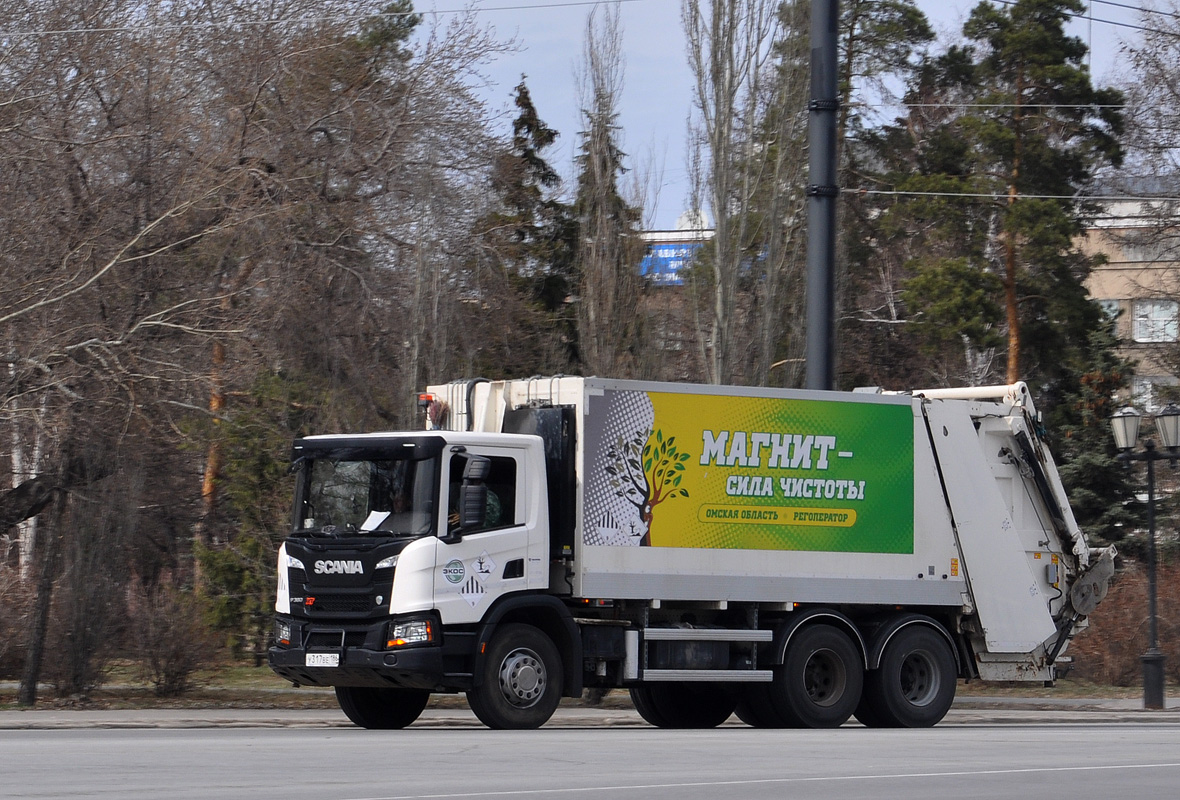 Омская область, № У 317 ВЕ 186 — Scania ('2016) P380