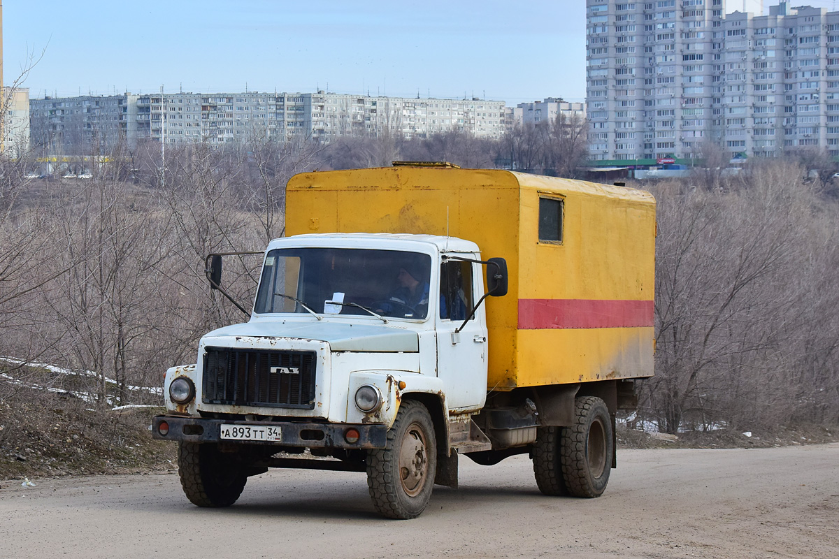 Волгоградская область, № А 893 ТТ 34 — ГАЗ-3307 [X5P]