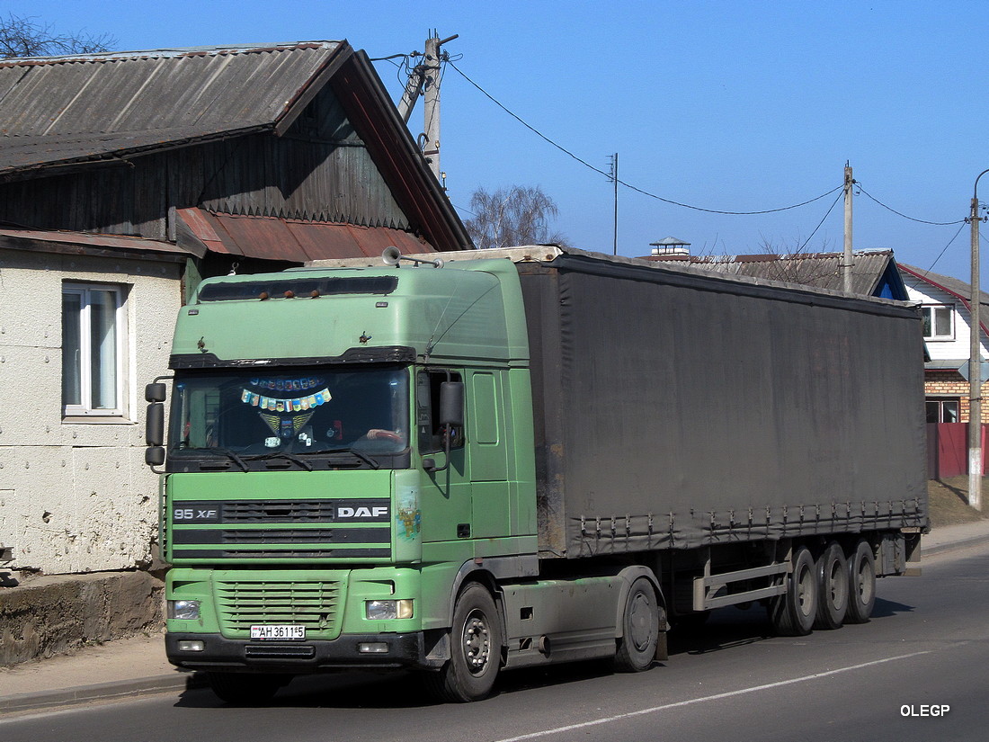 Минская область, № АН 3611-5 — DAF 95XF FT