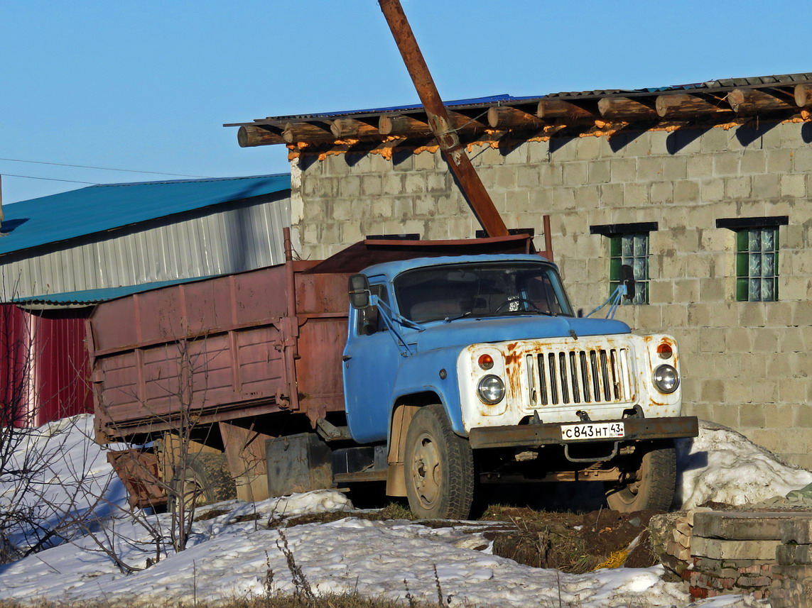 Кировская область, № С 843 НТ 43 — ГАЗ-53-14, ГАЗ-53-14-01