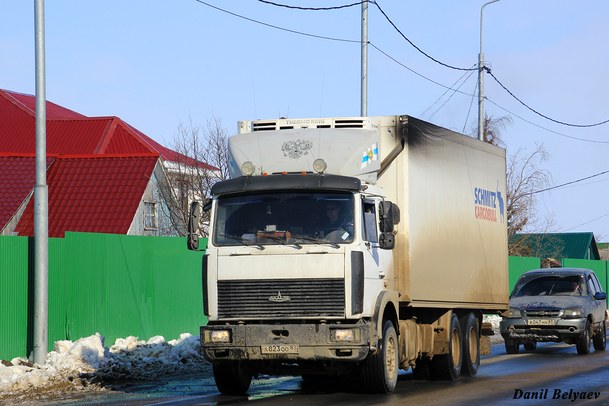 Ненецкий автономный округ, № А 823 ОО 83 — МАЗ-6303 [630300]