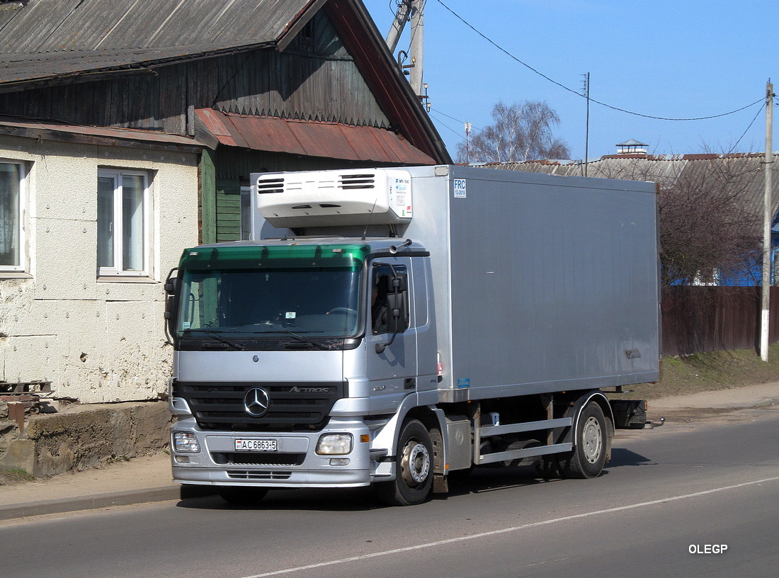 Минская область, № АС 6863-5 — Mercedes-Benz Actros ('2003) 1836