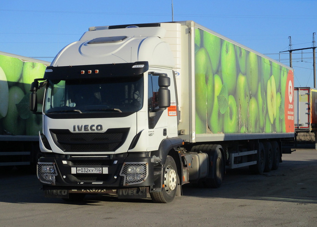 Московская область, № Р 032 КУ 750 — IVECO Stralis ('2012)