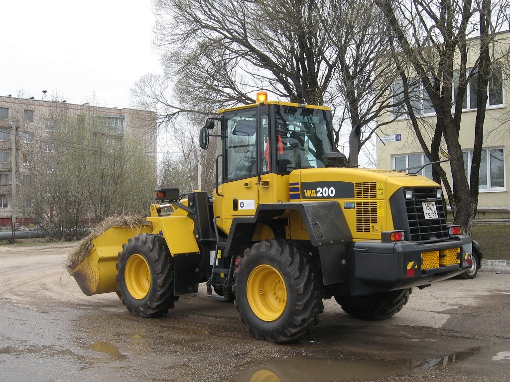 Тверская область, № 1521 ТЕ 69 — Komatsu (общая модель)