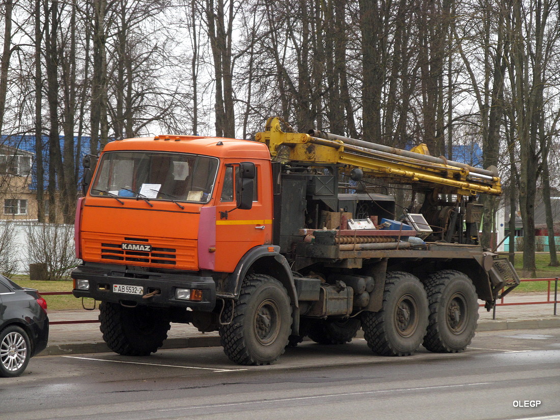 Витебская область, № АВ 5532-2 — КамАЗ-43114 (общая модель)